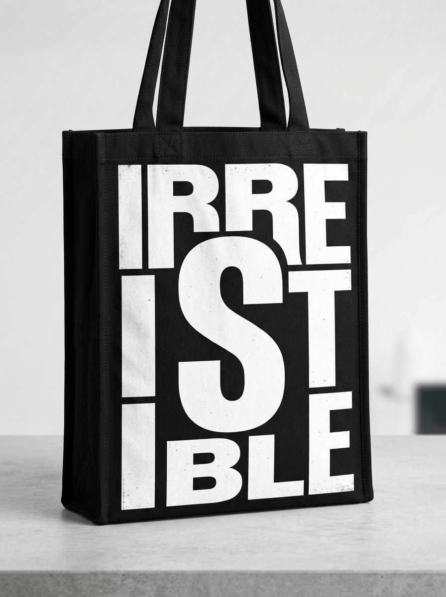 IRRESISTIBLE Tote — Black